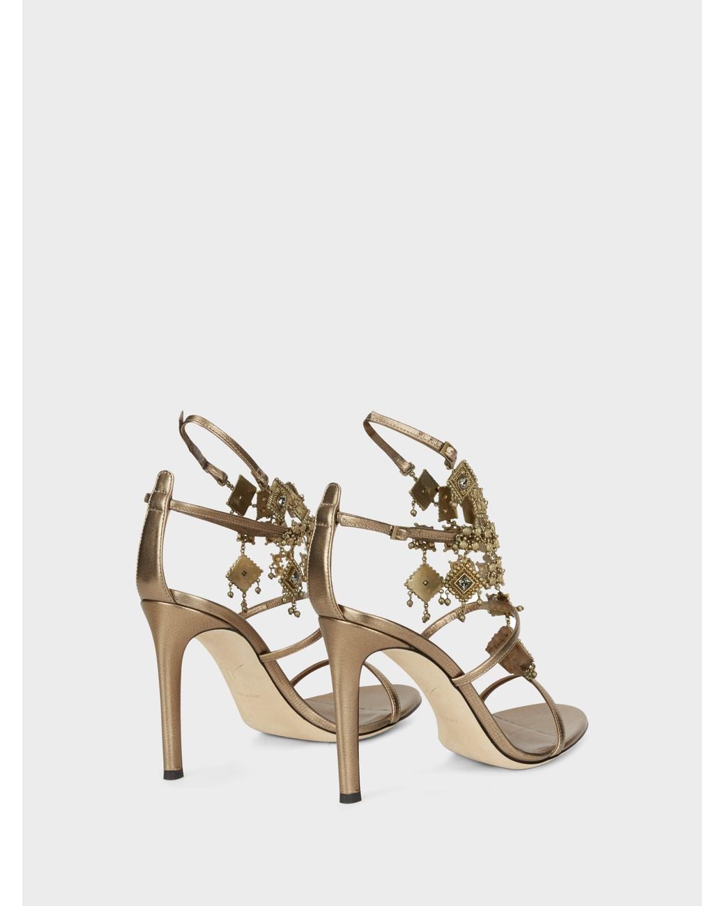 Giuseppe Zanotti White Amira Sandal 105