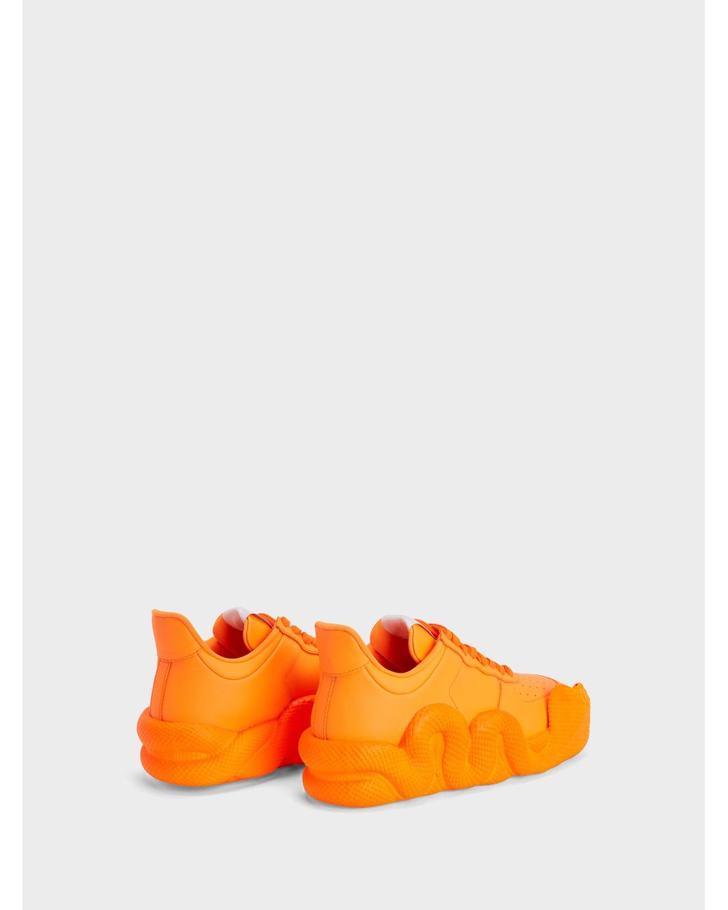 Giuseppe Zanotti Cobras Low Top in Orange für Herren