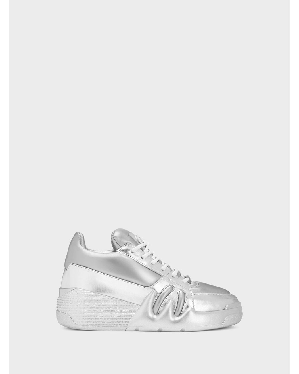 Giuseppe Zanotti White Talon Low Top