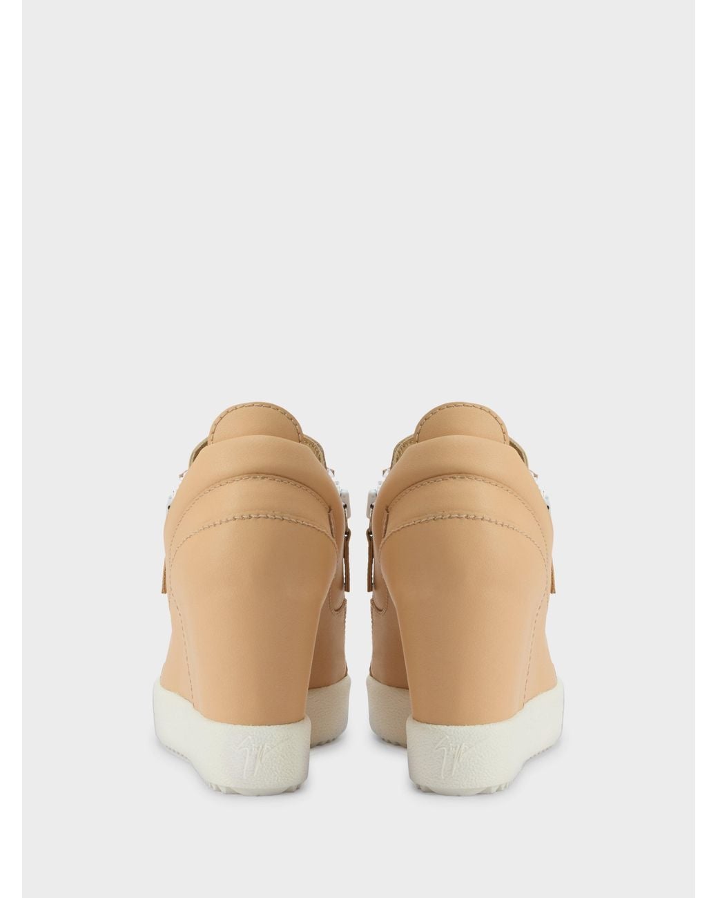 Giuseppe Zanotti White Addy Wedge