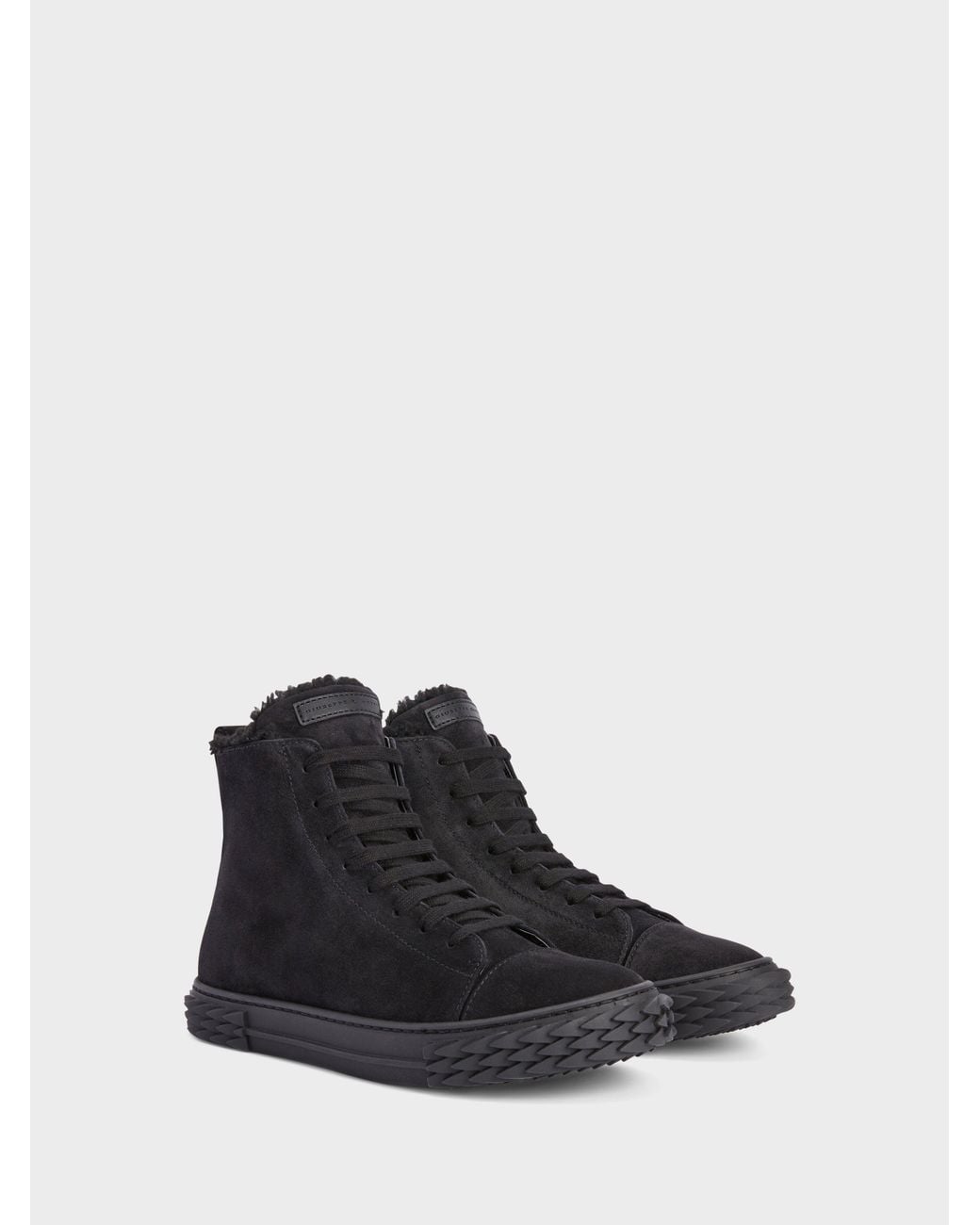 Giuseppe Zanotti Black Ecoblabber High Top