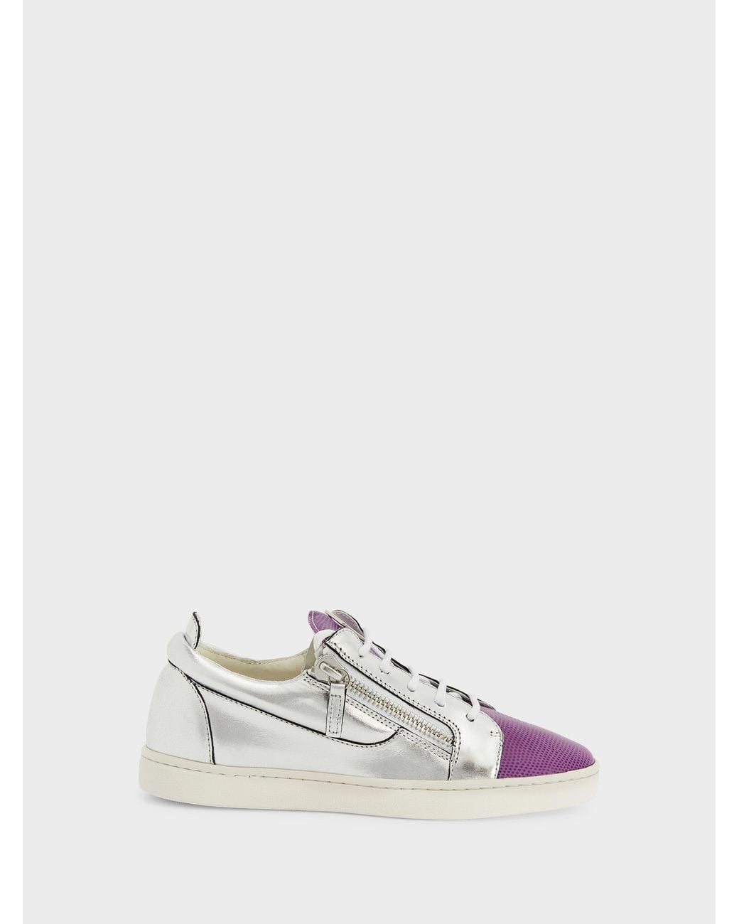 Giuseppe Zanotti White Nicki Low Top