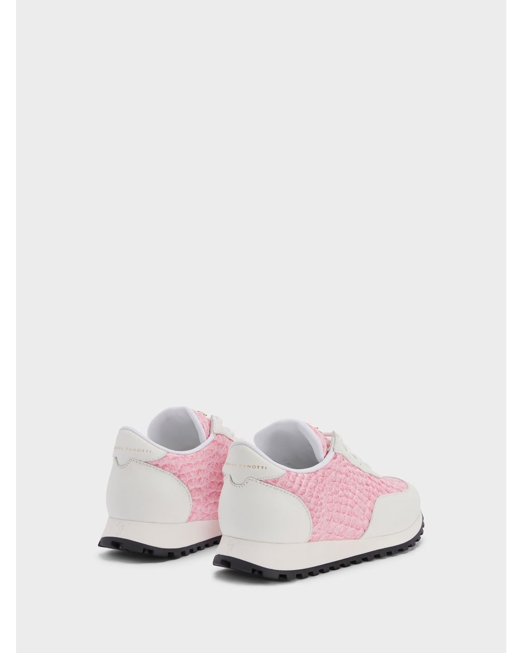 Giuseppe Zanotti Pink Jimi Running Runner