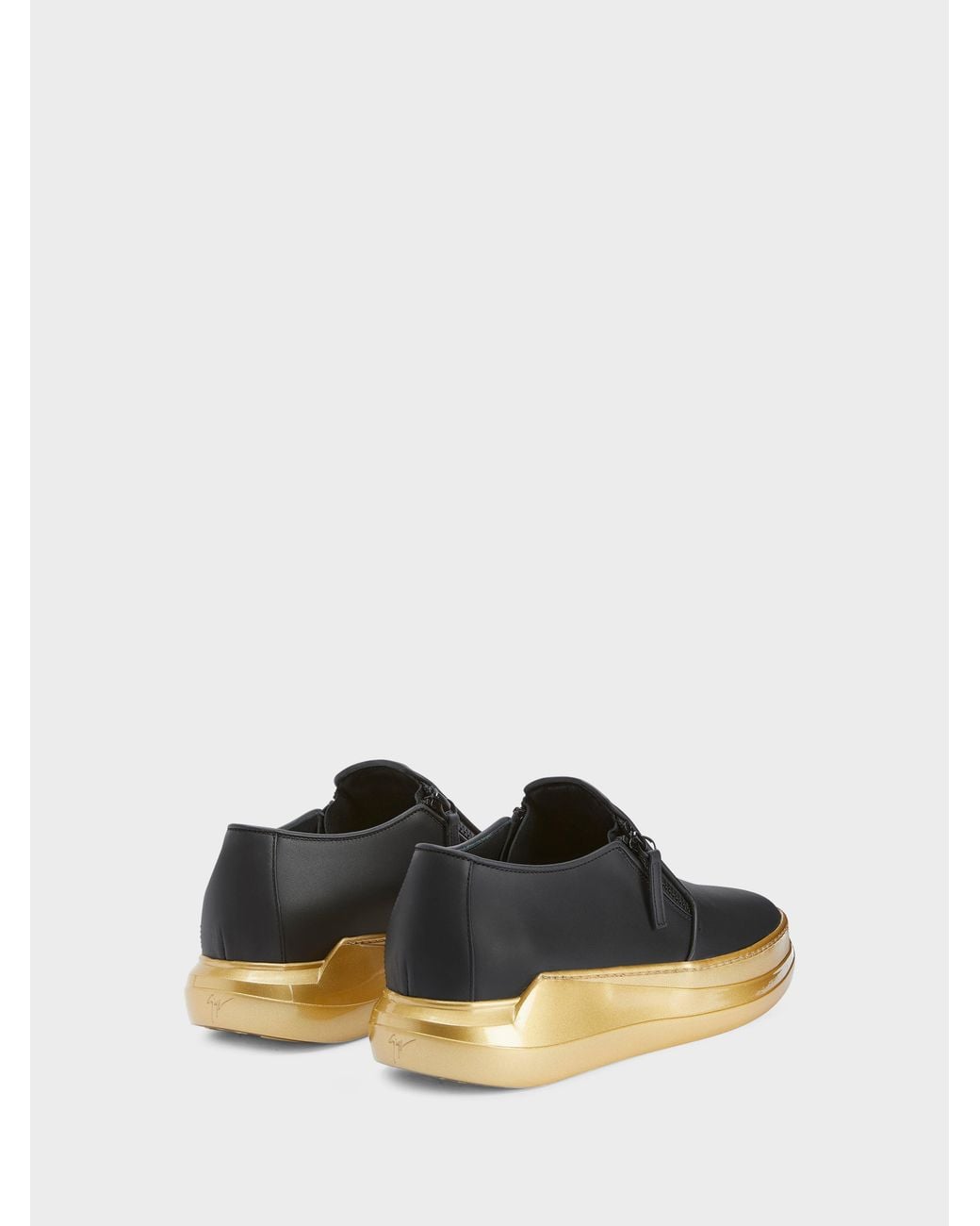 Giuseppe Zanotti White Conley Zip Loafer for men