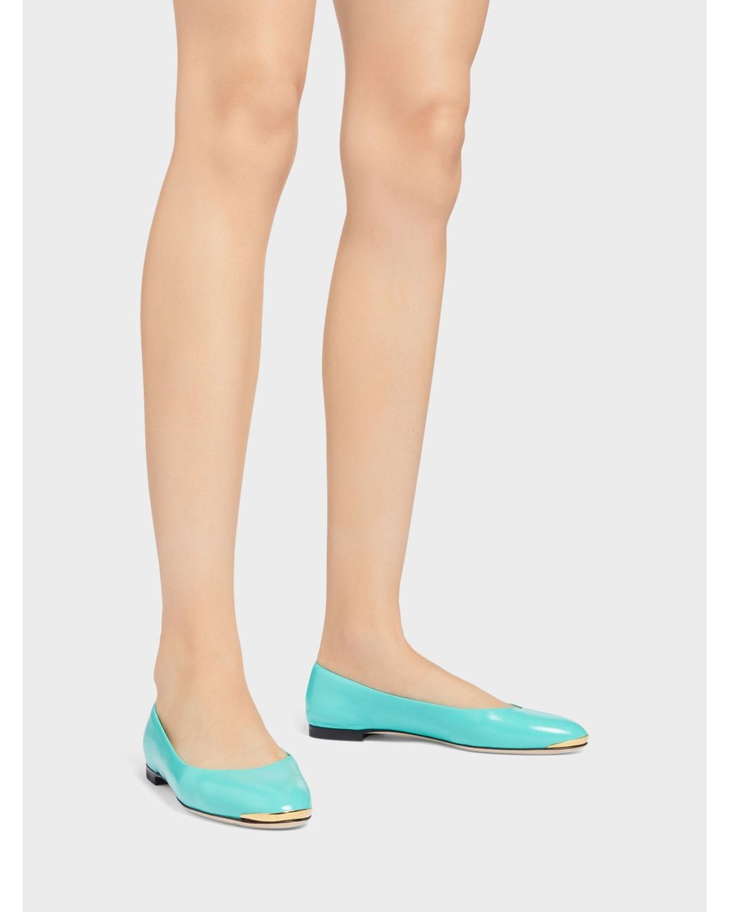 Giuseppe Zanotti Green Amur 2.0 Ballerina