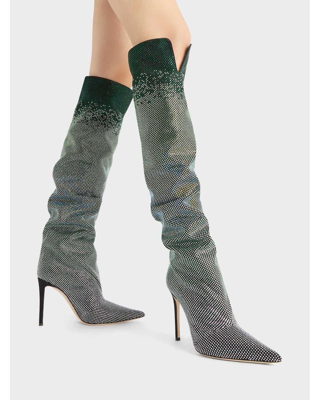 Giuseppe Zanotti Green Gz Gala Caleido Boot 105