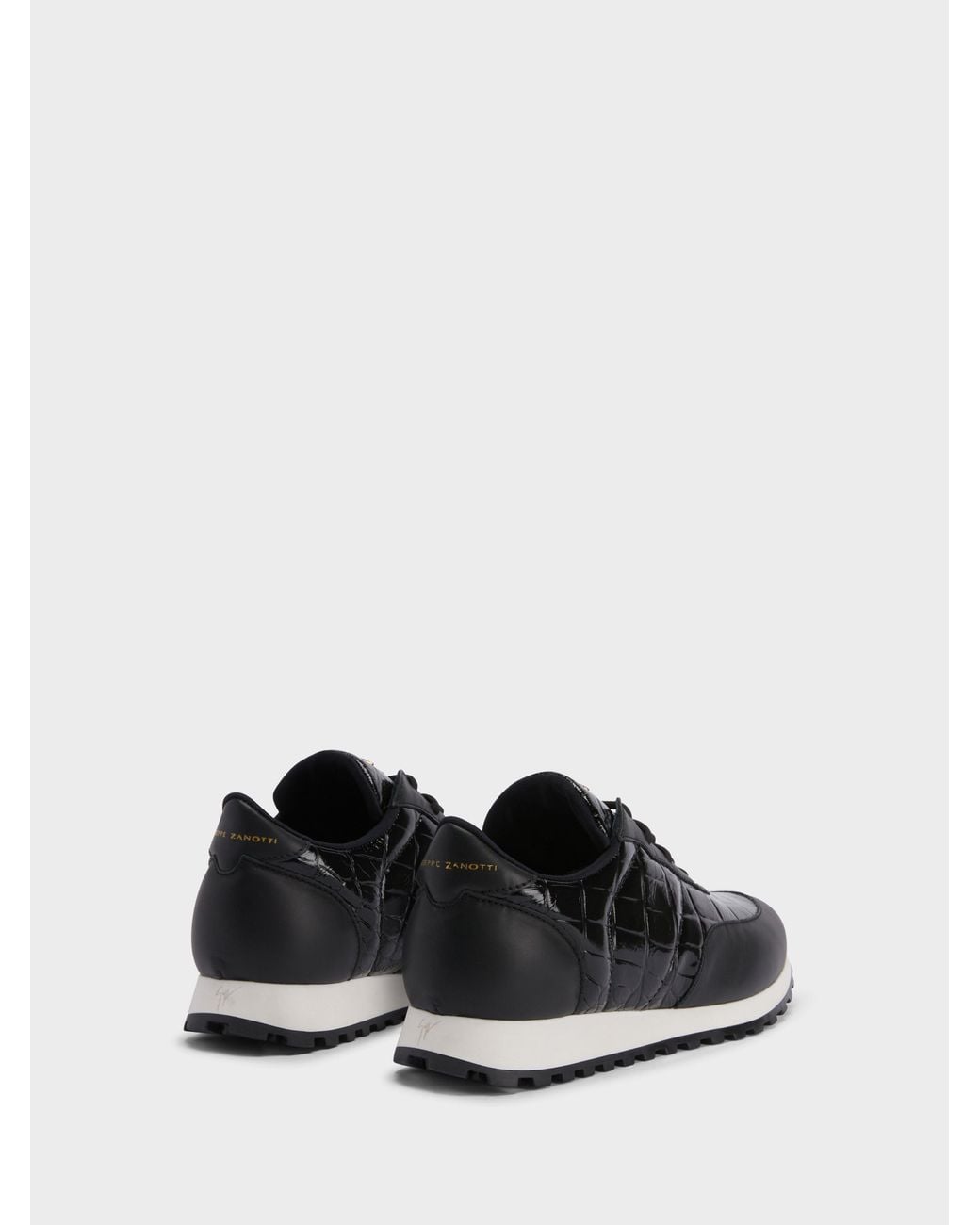 Giuseppe Zanotti Black Jimi Running Sneakers for men