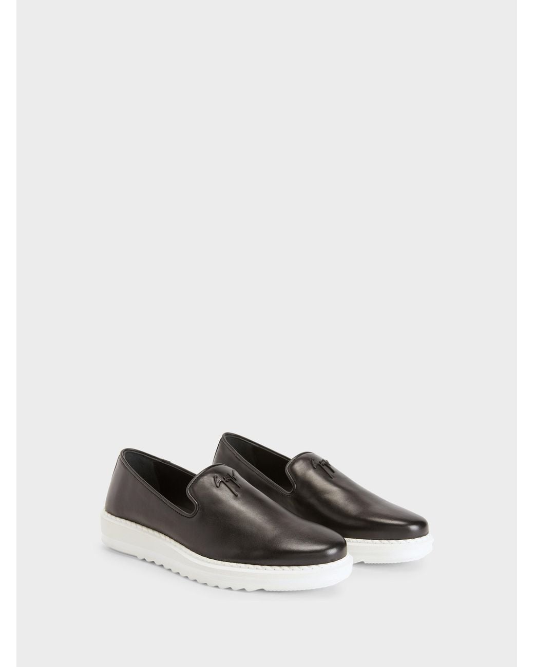 Giuseppe Zanotti White Klaus Loafer for men