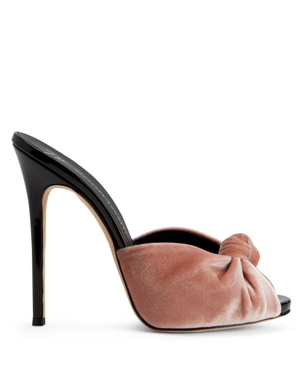 Giuseppe Zanotti Pink Bridget Velvet