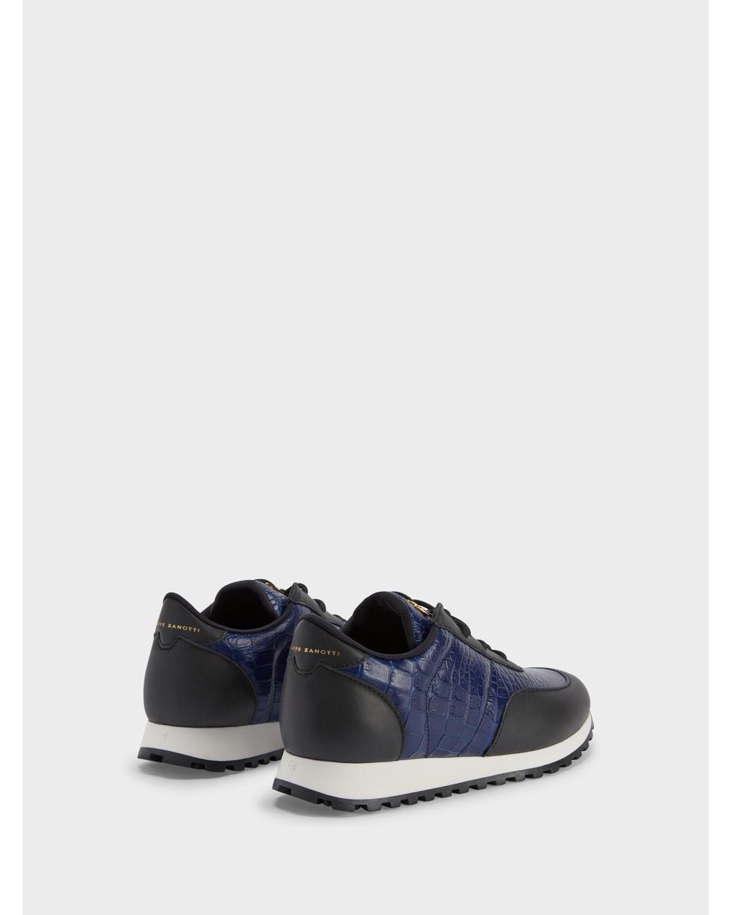 Giuseppe Zanotti Blue Jimi Running Runner for men