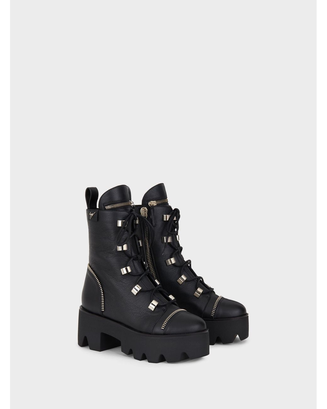 Giuseppe Zanotti White Juliett Biker