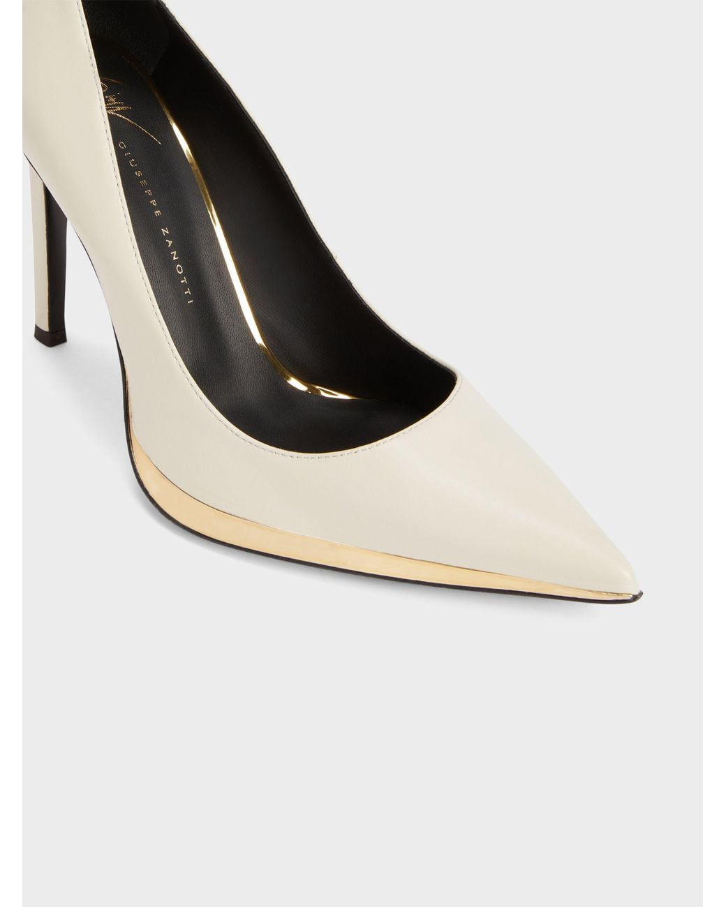 Giuseppe Zanotti White Virgyn Pump 105