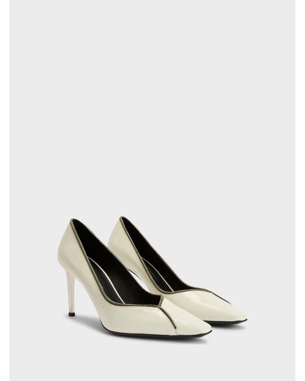 Giuseppe Zanotti White Kurtney Pump