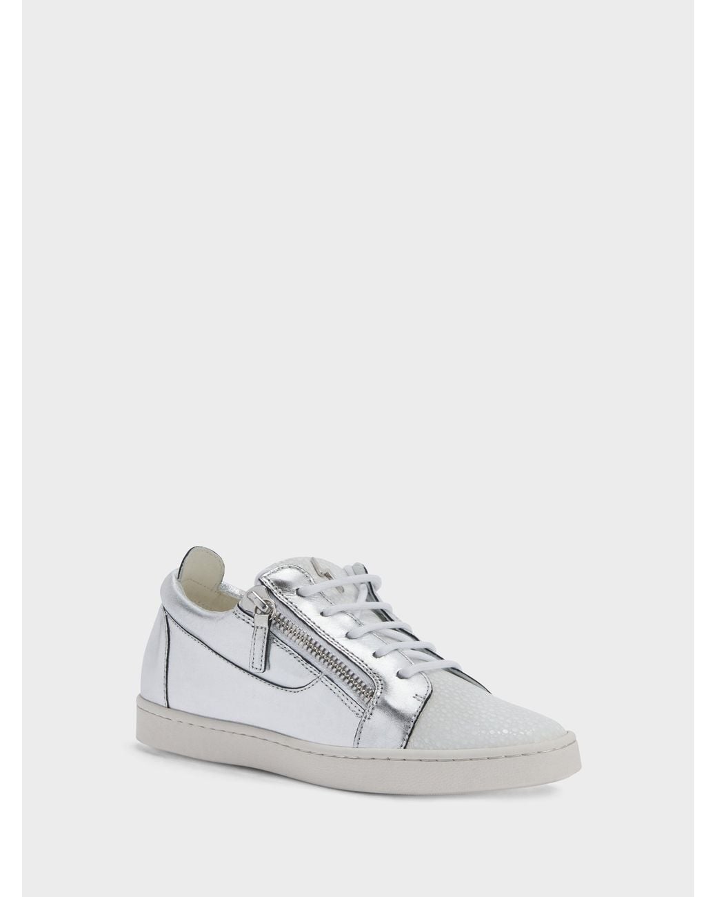 Giuseppe Zanotti White Nicki Low Top