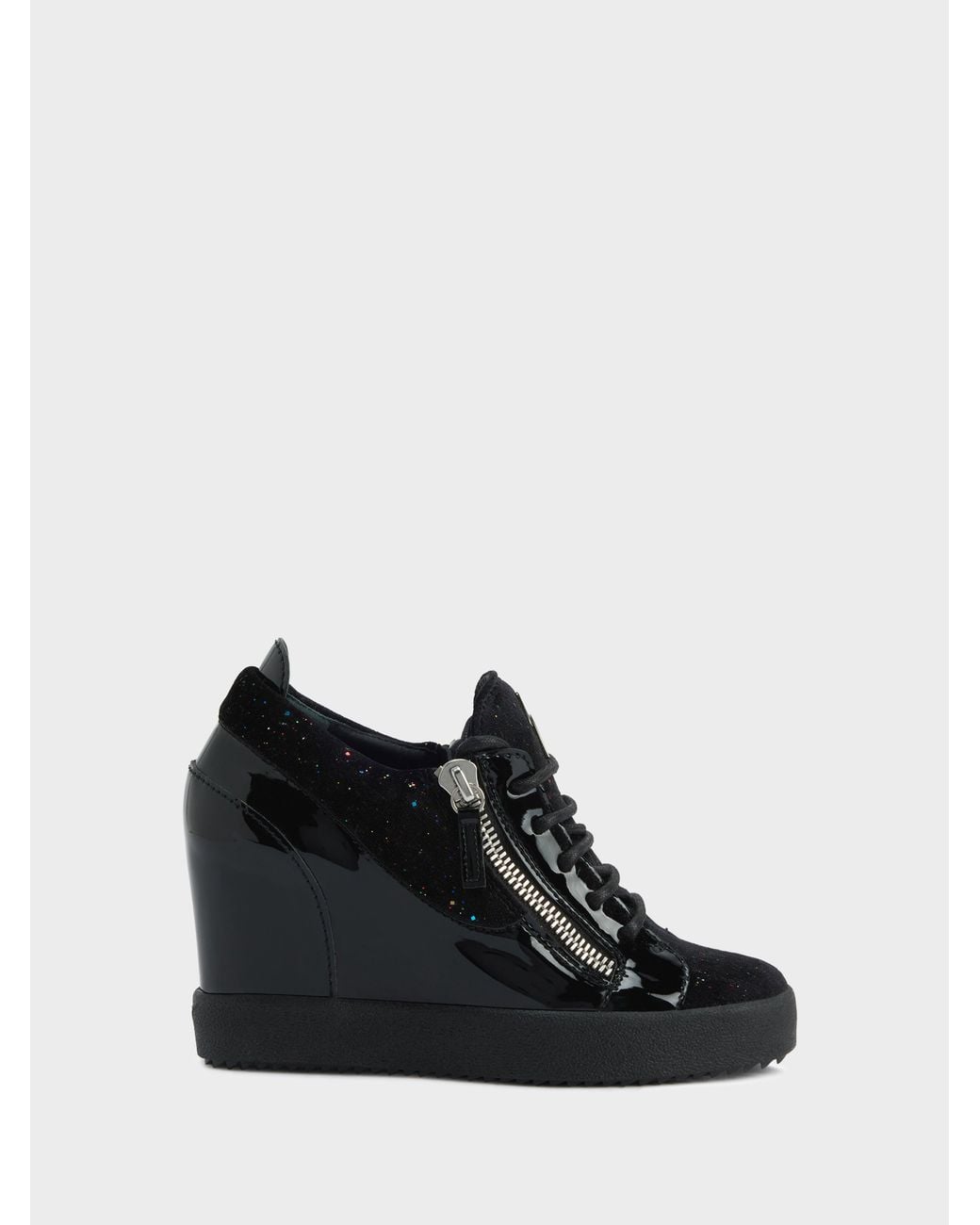 Giuseppe Zanotti Black Addy Wedge