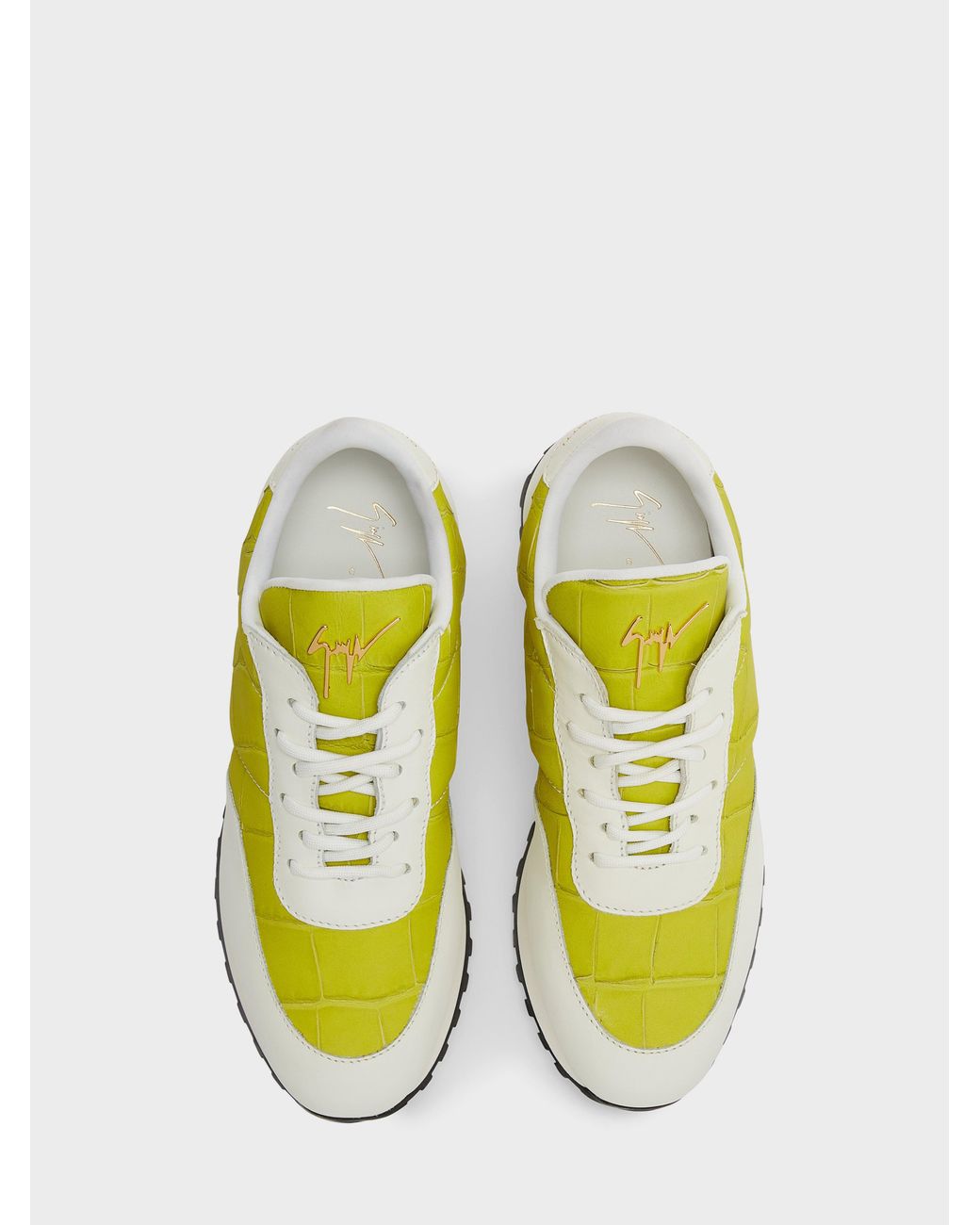 Giuseppe Zanotti Yellow Jimi Running Runner