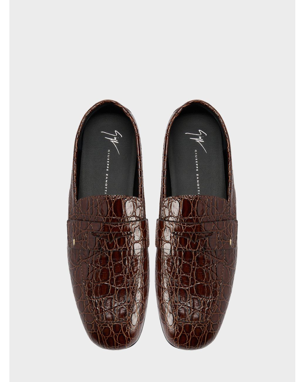 Giuseppe Zanotti Brown Cristophe Moccasin for men