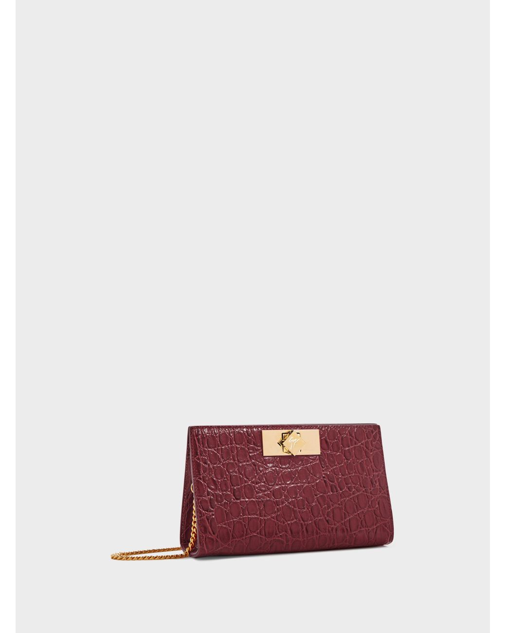 Giuseppe Zanotti Purple Annhita Clutch