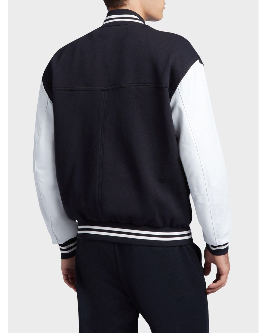 Giuseppe Zanotti Blue Lr-61 Bomber for men