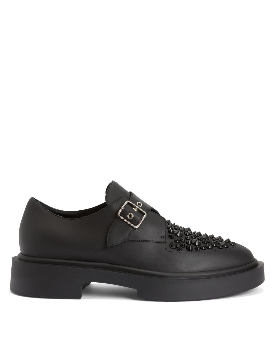 Giuseppe Zanotti Black Adric Studs for men