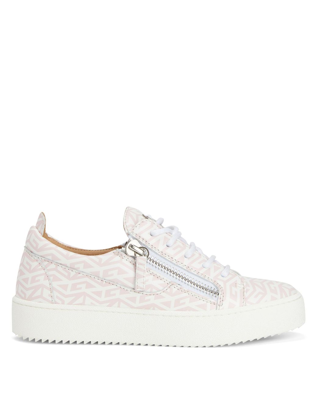Giuseppe Zanotti White Gail Monogram