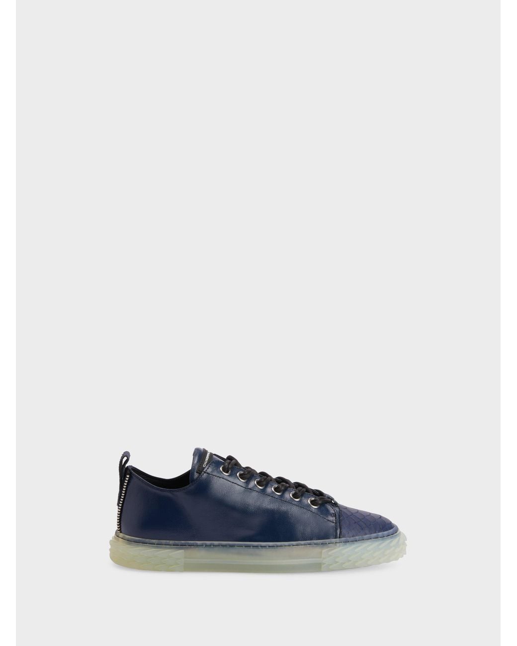 Giuseppe Zanotti Blue Blabber Low Top for men