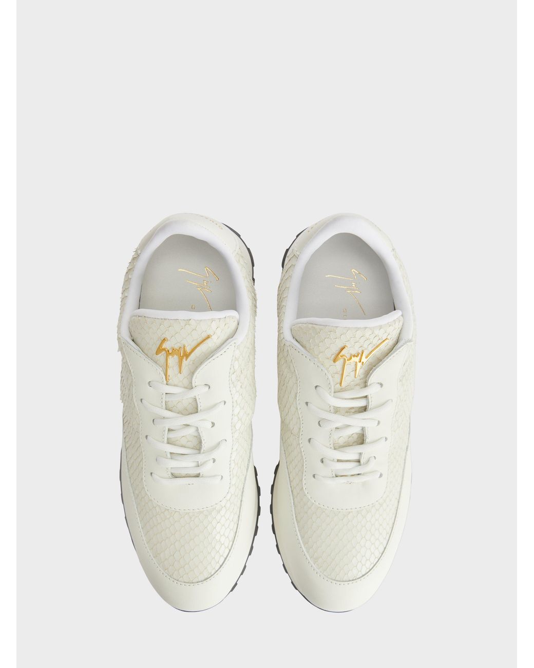 Giuseppe Zanotti White Jimi Running Runner