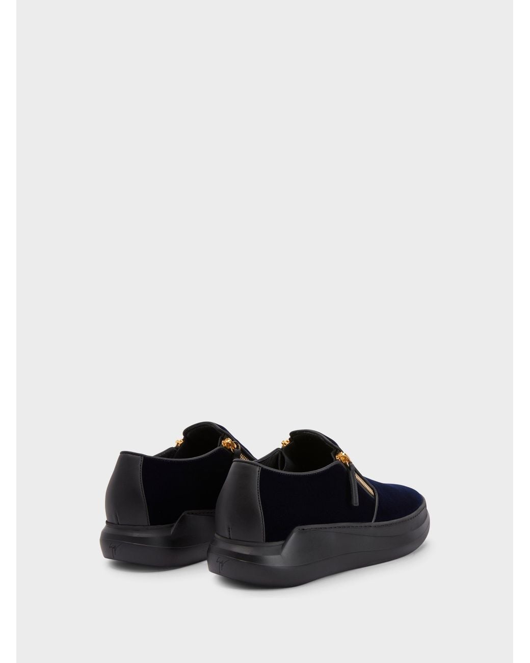 Giuseppe Zanotti White Conley Zip Loafer for men