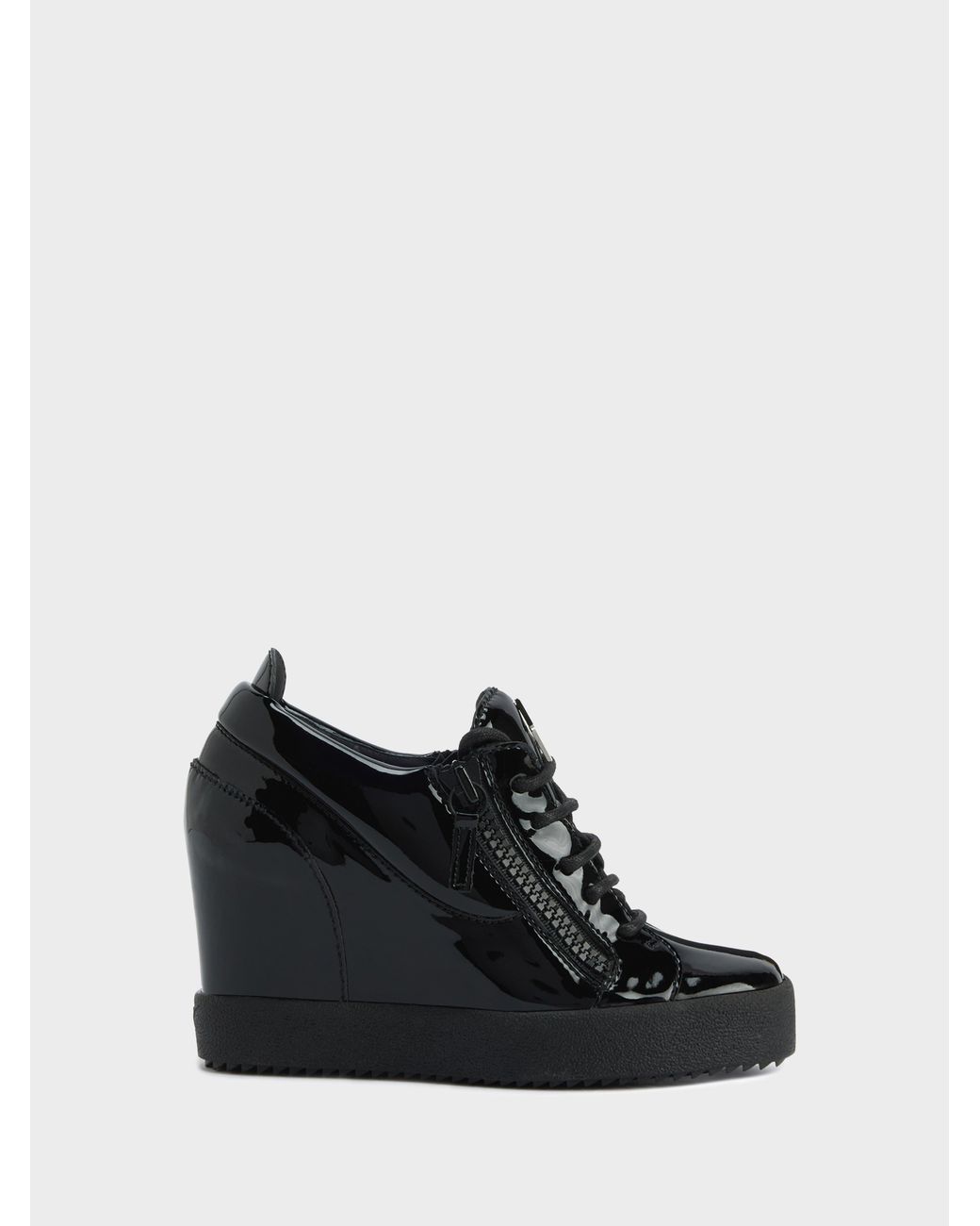 Giuseppe Zanotti Black Addy Wedge