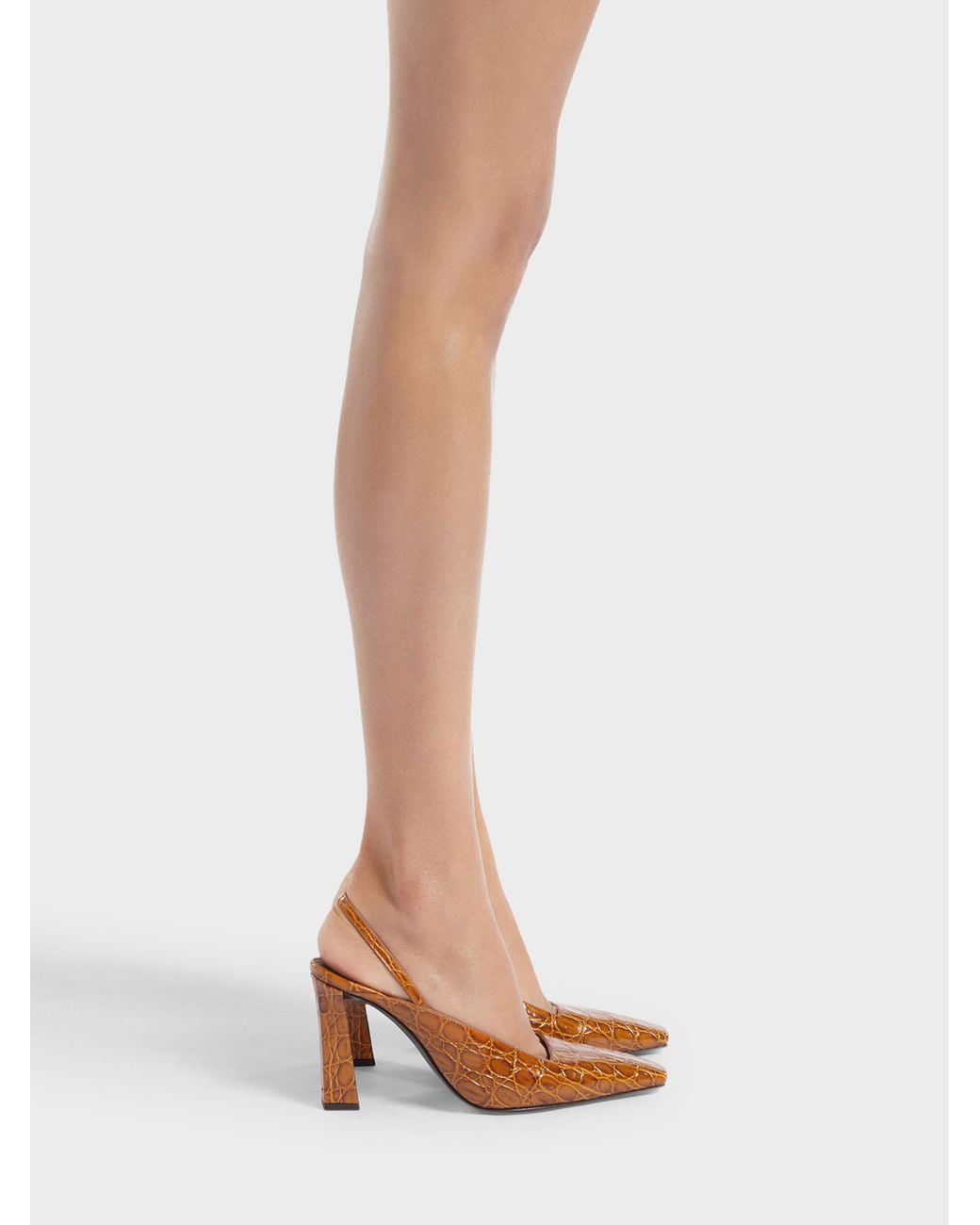 Giuseppe Zanotti White Brendha Sabot Slingback 90