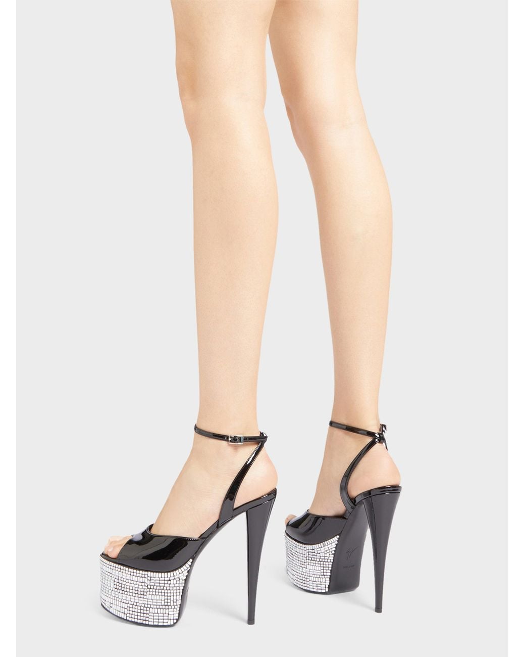 Giuseppe Zanotti White Gz Aida Sandal 150