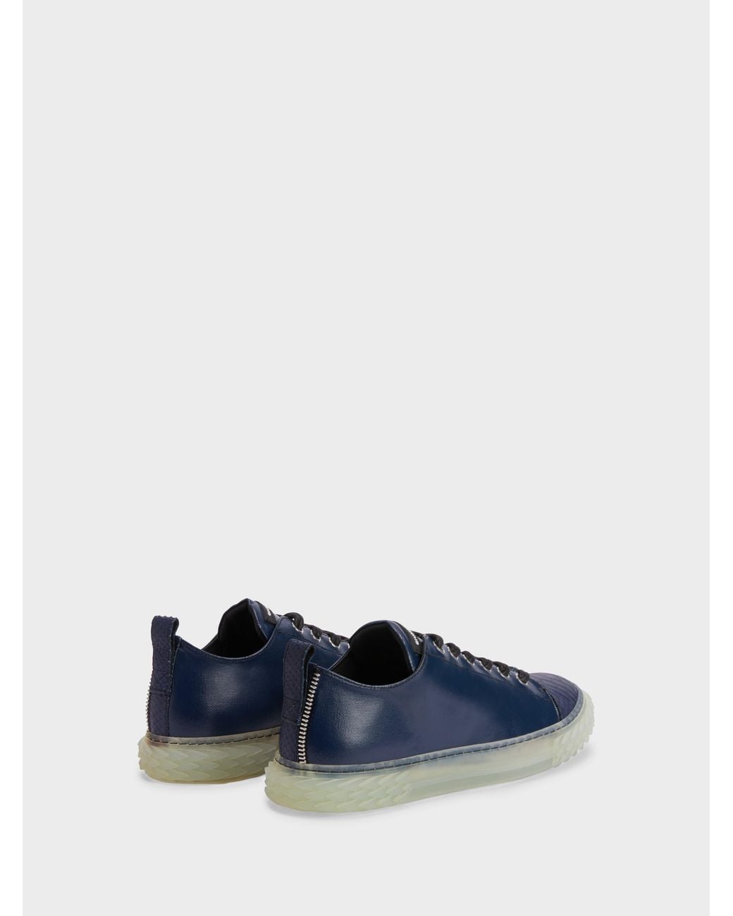 Giuseppe Zanotti Blue Blabber Low Top for men