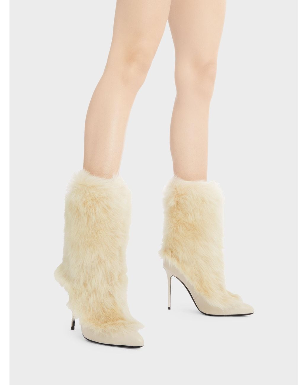 Giuseppe Zanotti White Micole Bootie 105