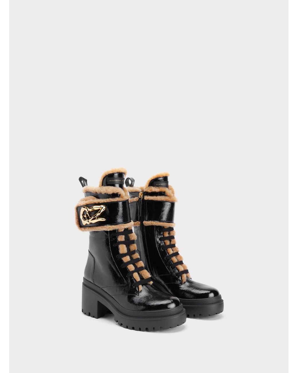 Giuseppe Zanotti White Gz Paloma Biker