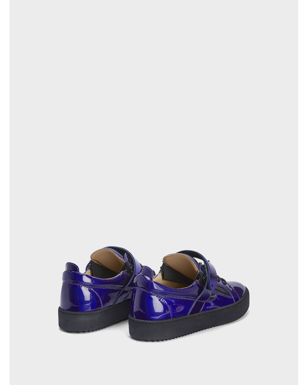 Giuseppe Zanotti Blue Frankie Low Top for men