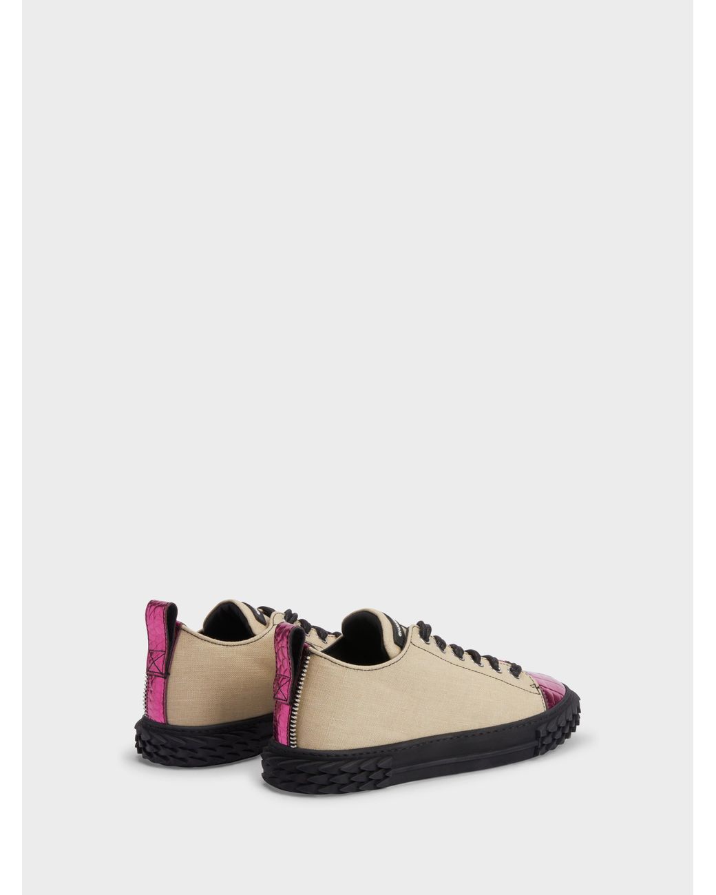 Giuseppe Zanotti White Blabber Low Top