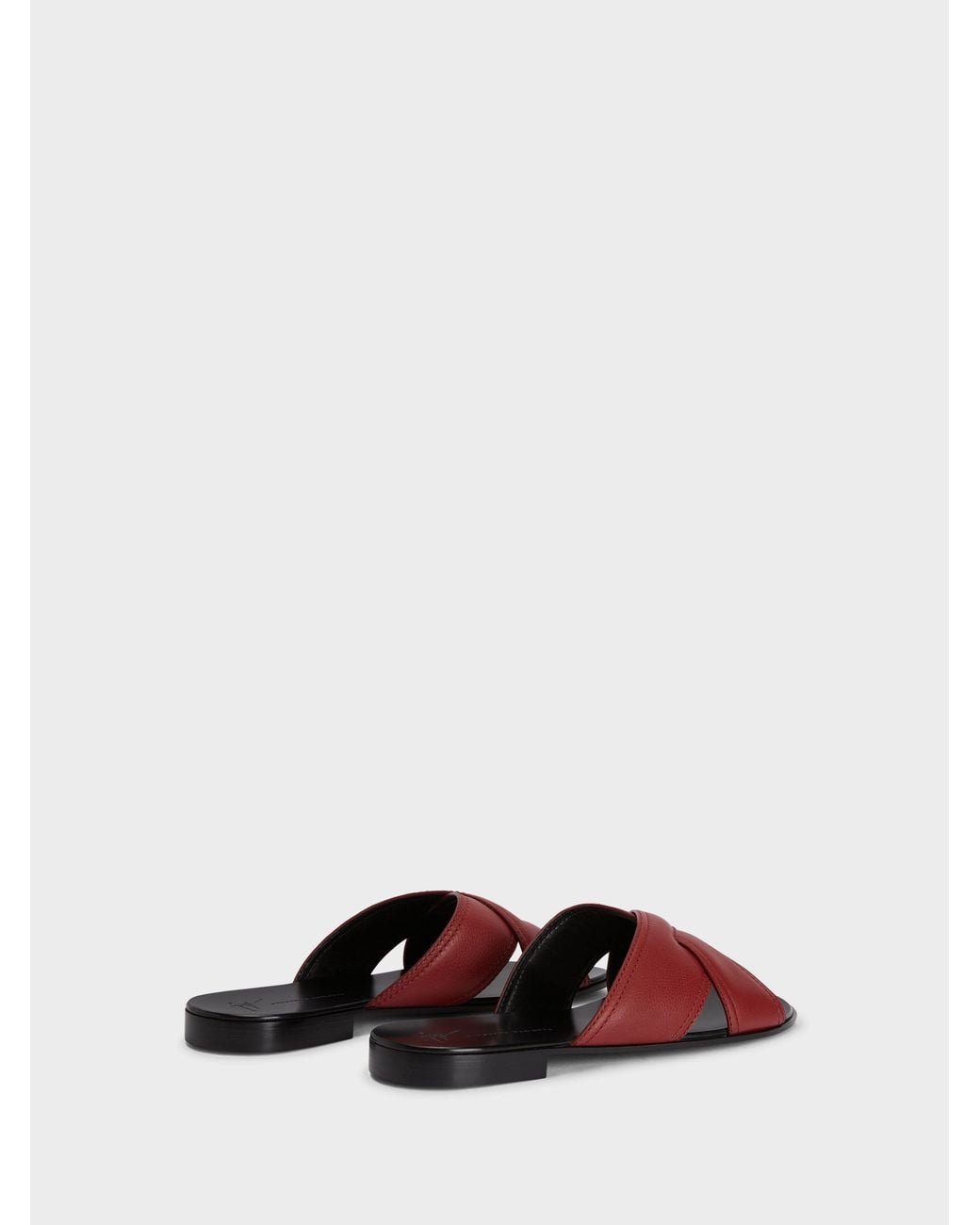 Giuseppe Zanotti Red Flavio Sandal for men