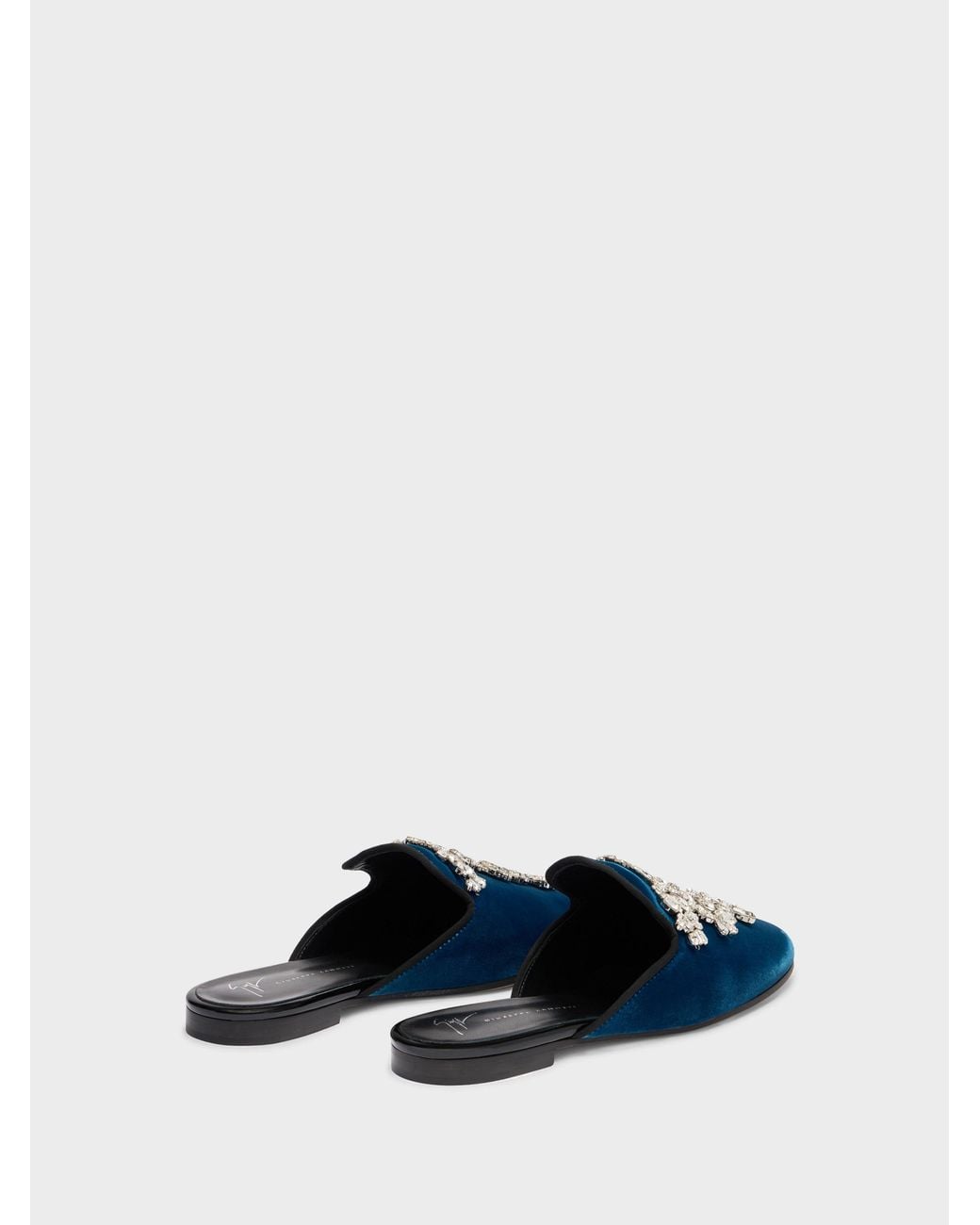Giuseppe Zanotti Blue Elsa Crystal