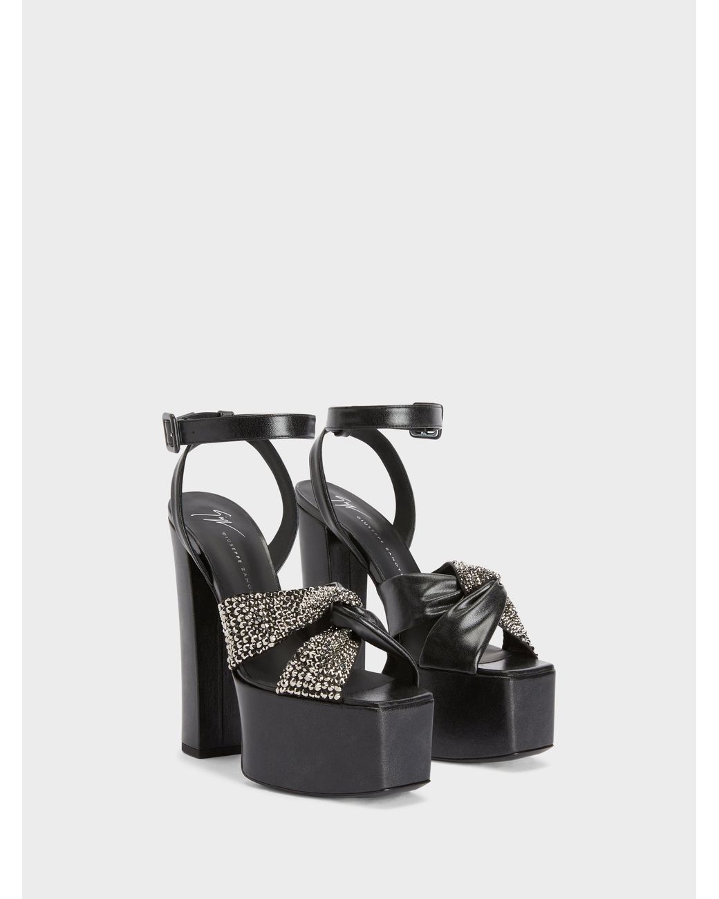 Giuseppe Zanotti Black Sandals
