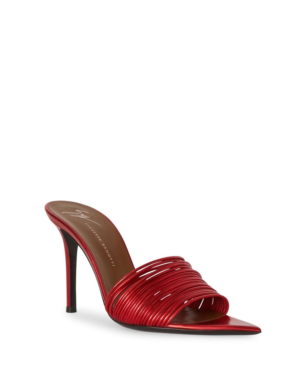 Giuseppe Zanotti Red Intrigo Claire 90