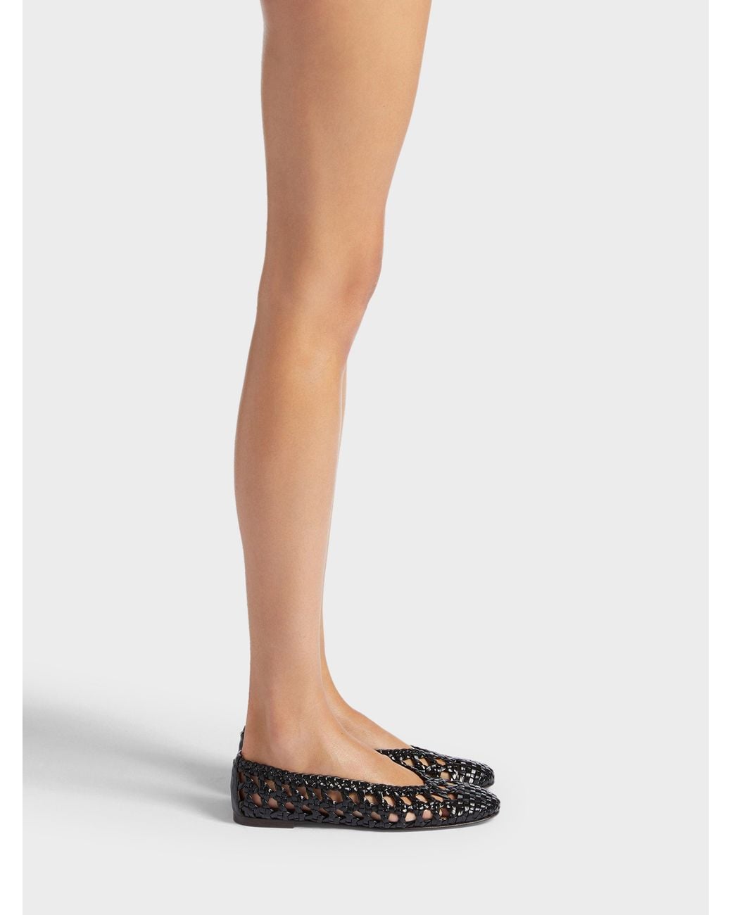 Giuseppe Zanotti White Georgia Cage Ballerina