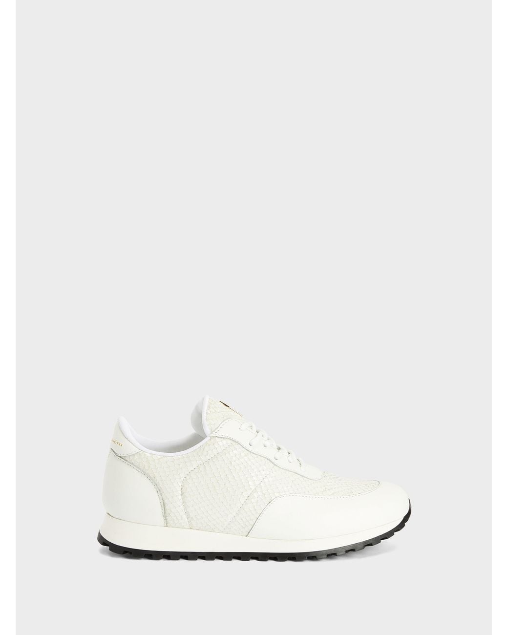 Giuseppe Zanotti White Jimi Running Sneakers for men
