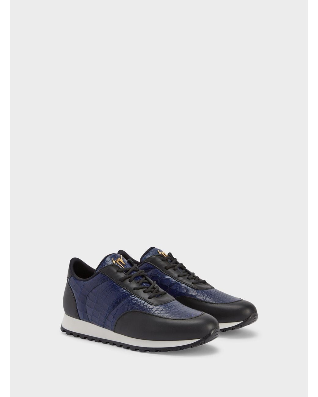 Giuseppe Zanotti Blue Jimi Running Runner for men