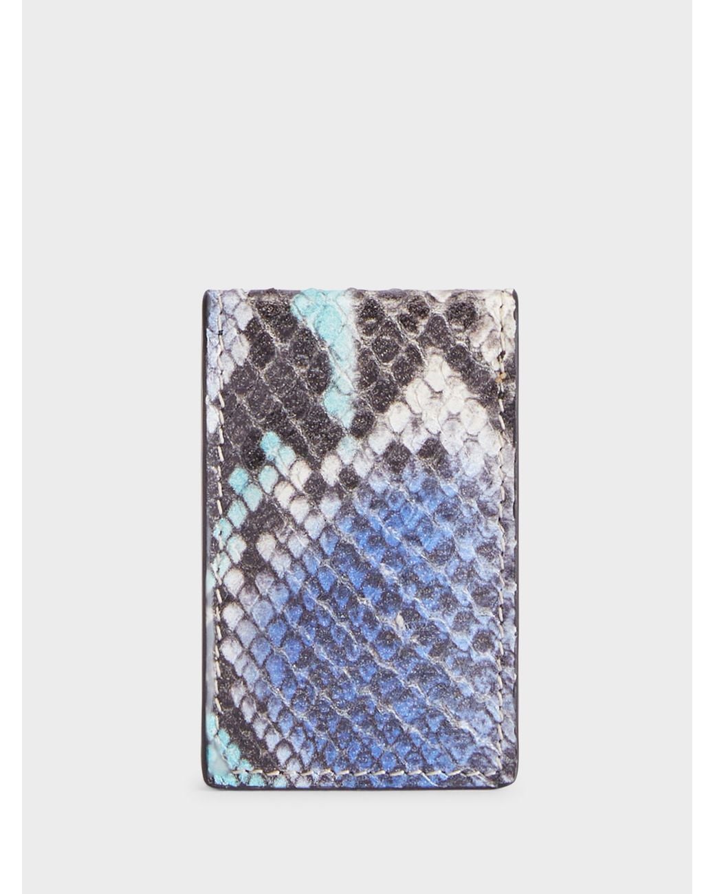 Giuseppe Zanotti Blue Albert Card Holder for men