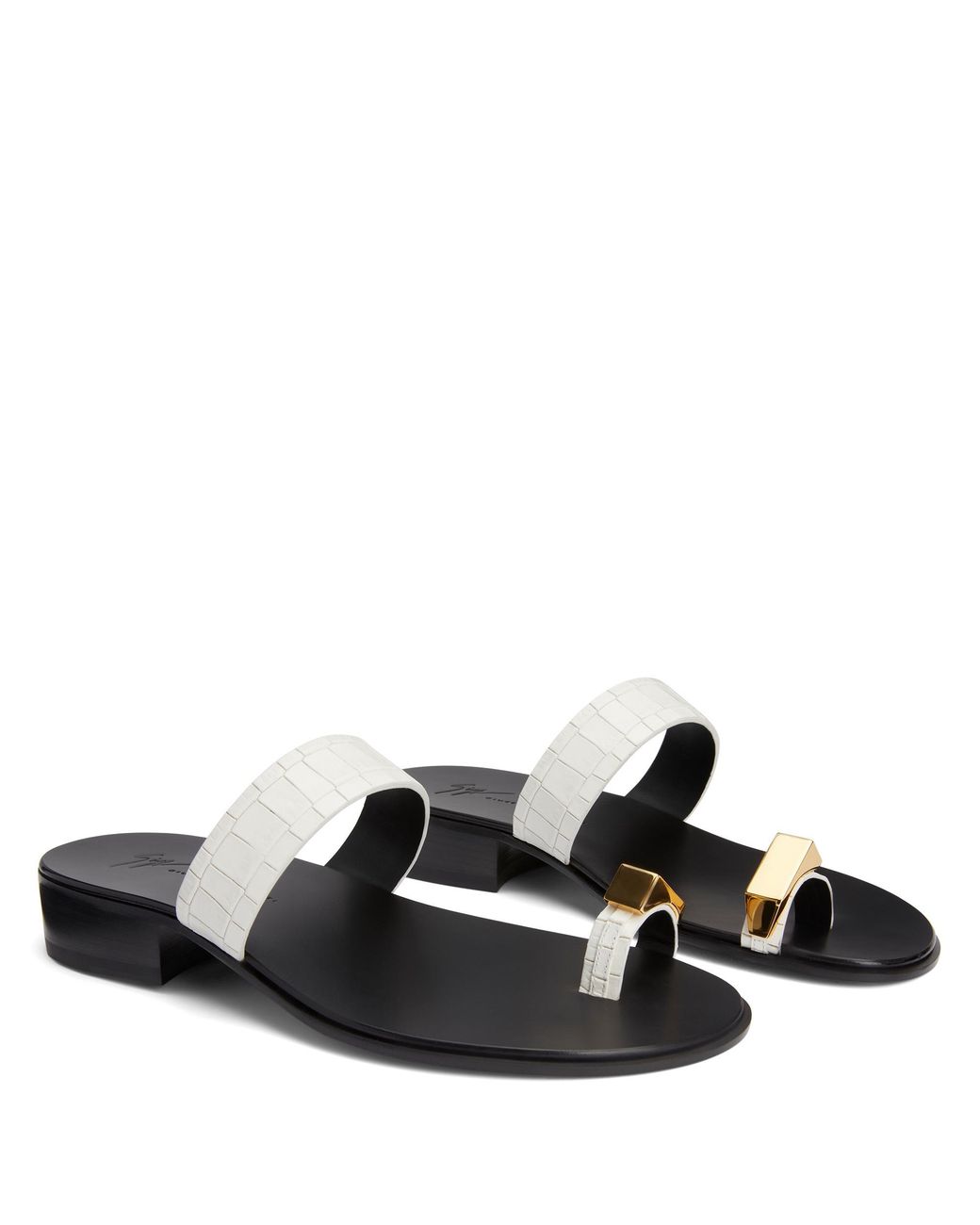 Giuseppe Zanotti White Bardack for men