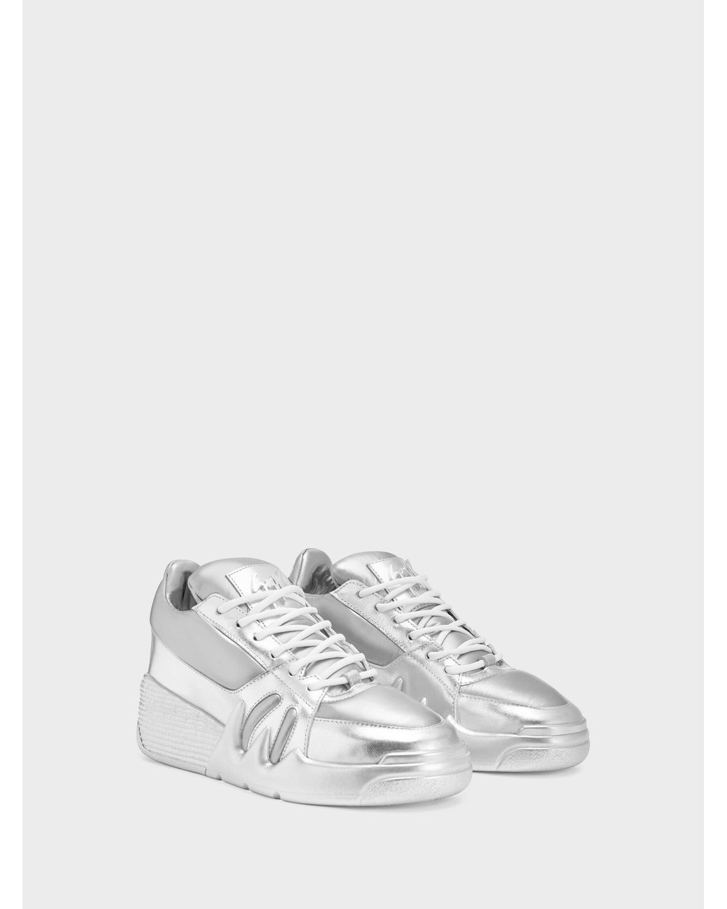 Giuseppe Zanotti White Talon Low Top