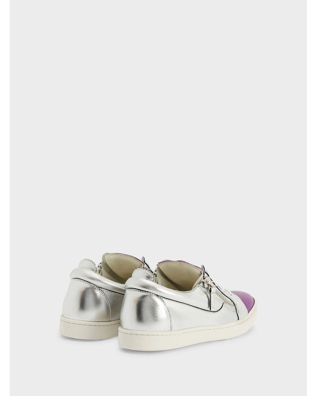 Giuseppe Zanotti White Nicki Low Top