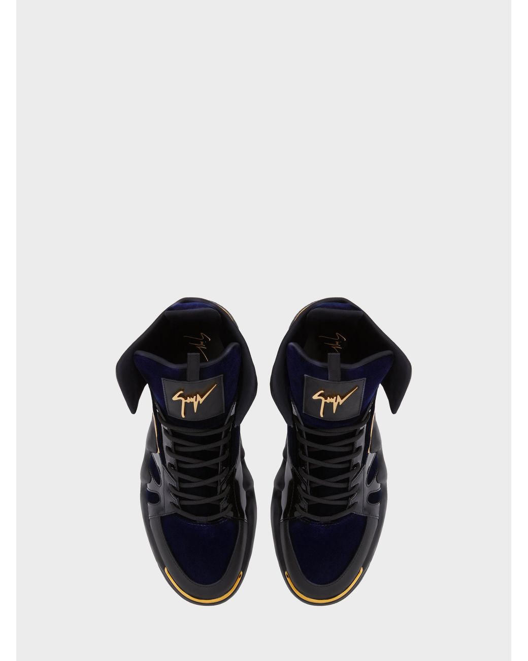 Giuseppe Zanotti White Talon High Top for men