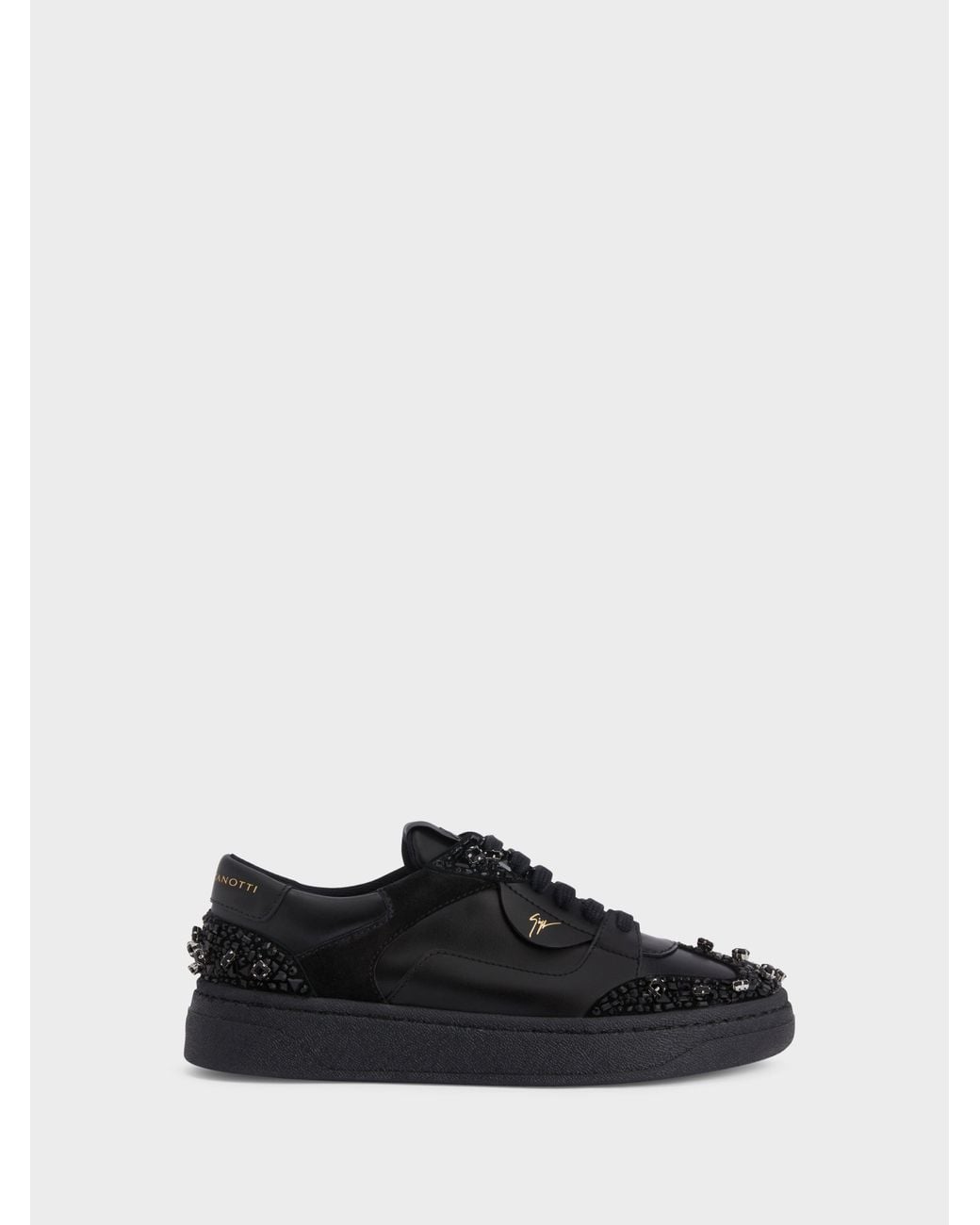 Giuseppe Zanotti Black Gz94 Low Top