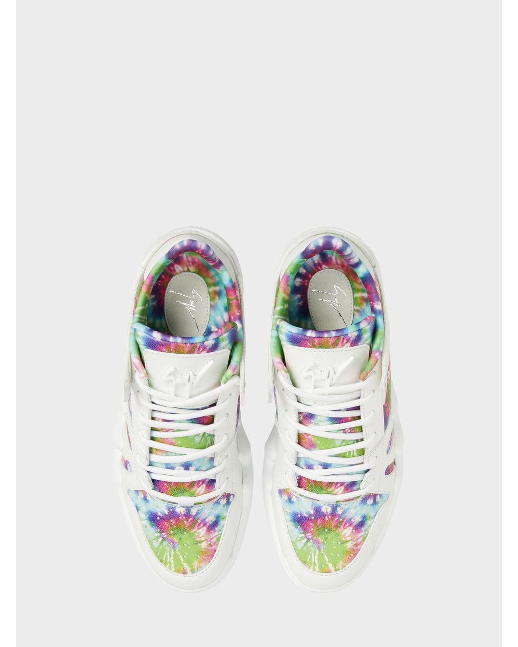 Giuseppe Zanotti White Talon Low Top